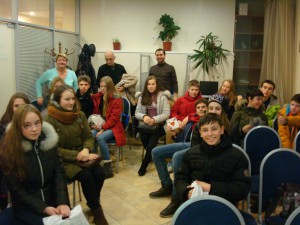 21.12.13 программа для школьников из Мурманска, которые приехали посмотреть Санкт-Петербург