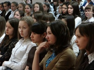 Общее дело в школе №15 поселка "Энергетик" Ильнур Шавалиев