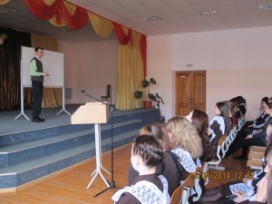 Общее дело в школе №11 города Нефтекамска Ильнур Шавалиев