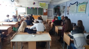 Общее дело в школе №32 города Волжского Волгоградской области Поповичев Сергей