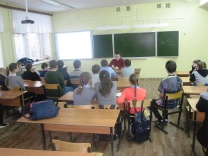 Общее дело в школе №2 города Нерехты Кострмоской области Павел Александров