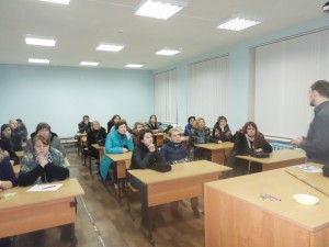 Общее дело на родительском собрании в школе №4 города Костромы Тихомиров Сергей
