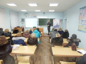 Общее дело на родительском собрании в школе №4 города Костромы Тихомиров Сергей