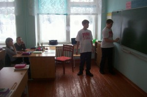 Общее дело в Красногуляевской средней школе Сенгилеевского района Ульяновской области