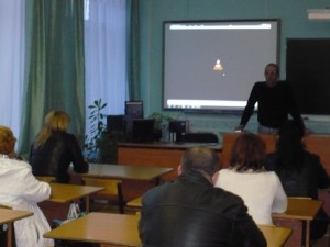 Общее дело на родительском собрании в школе №14 города Волжский Волгоградской области Семенов Вадим