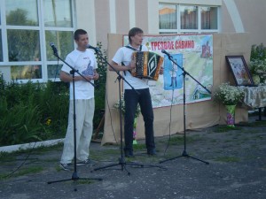 Общее дело на концерте в рамках автопробега по Ивановской области