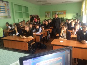 Общее дело в школе №14 города Кызыла республики Тыва Денис Михайлов