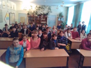 Общее дело в школе села Ягодное Асиновского района Томской области