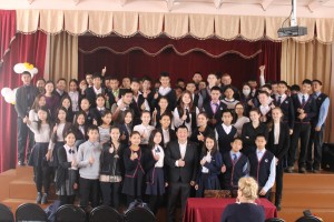 Общее дело в в гимназии №5 города Кызыла республики Тыва