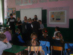 Общее дело в «Малобащелакской школе» села Малый Бащелак, Чарышского района, Алтайского края  