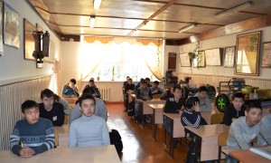 Общее дело в Кызылском автомобильно-дорожном техникуме республики Тыва