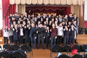 Общее дело в гимназии №5 города Кызыл республики Тыва