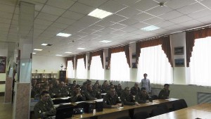 Общее дело в Новосибирском Военном институте внутренних войск