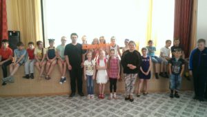 Общее дело в детском лагере на базе школы №10 города Сургут ХМАО