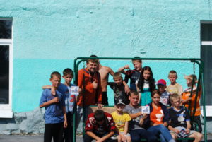 Общее дело в детском лагере "Родник" Кемеровской области