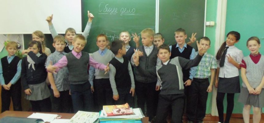 Общее дело в школе №11 города Великий Устюг Вологодской области