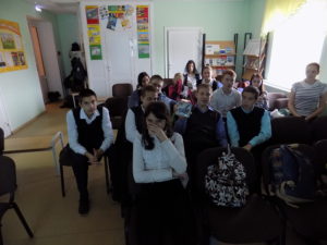 Общее дело в школе поселка Московского Тюменского района