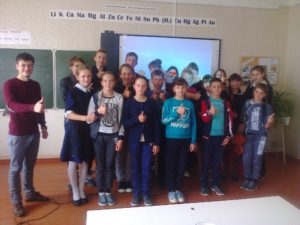 Общее дело в Маньково-Берёзовской школе Милютинского района Ростовской области