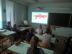 Общее дело в школе №18 города Новокузнецка Кемеровской области