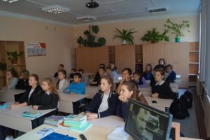 Встреча с учащимися школы №92 города Ростова-на-Дону