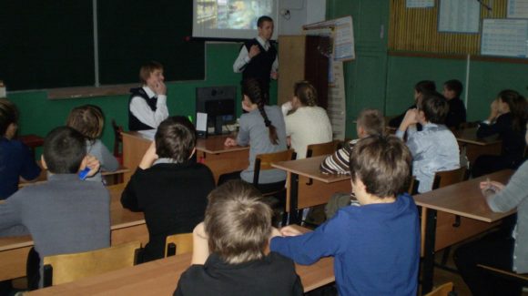 Общее дело в школе села Вознесенье Савинского района Ивановской области