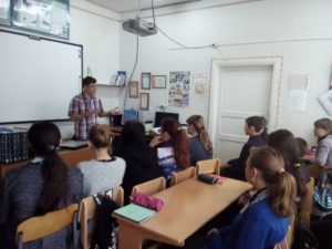 Общее дело в Лукичёвской школе Милютинского района Ростовской области