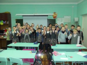 Общее дело в школе №1 города Великий Устюг Вологодской области