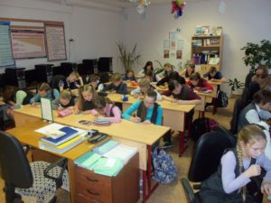 Общее дело в гимназии города Великий Устюг Вологодской области