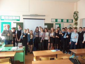 Общее дело в школе №17 города Красавино Вологодской области