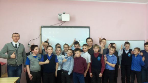 Общее дело в школе №15 города Красавино Вологодской области