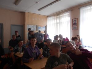 Общее дело в Топкинской школе села Топки Кемеровской области