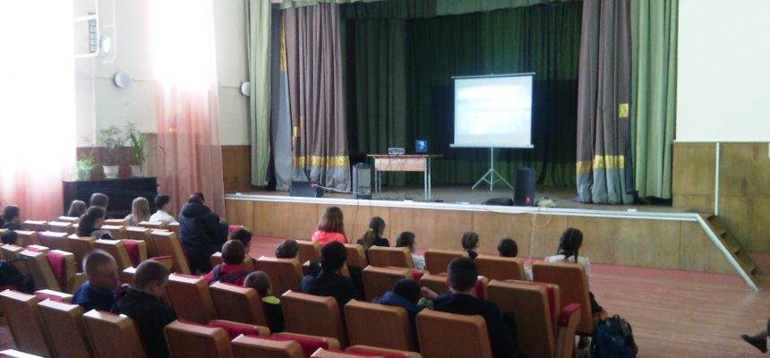 Общее дело на встрече с учащимися села Тарутино Калужской области