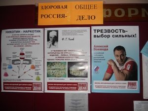 Плакаты Общее дело в профессиональных и коррекционных учебных учреждения Владимирской области