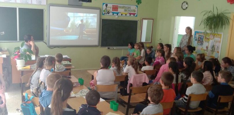 Общее дело на встрече с детьми с. Восход Жуковского района Калужской области