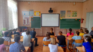 Общее дело в школе № 110 г. Донецка