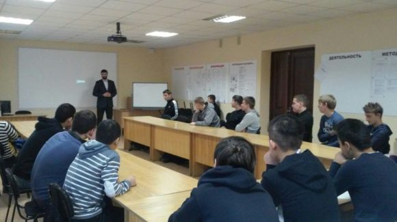 Лекторы СРОО «Общее дело» провели занятие для студентов техникума «Строитель» г. Екатеринбурга