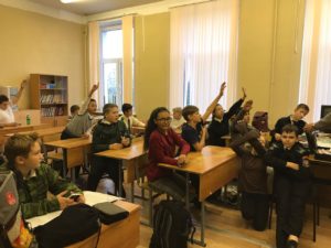Общее дело в Кадетской школе №1220 города Москвы