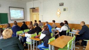Общее дело в школе №3 города Донецка