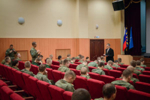 Общее дело на встрече с военнослужащими воинских частей ВКС