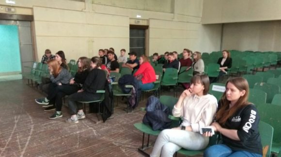 Участники СРОО «Общее дело» провели занятие для студентов Екатеринбургского техникума химического машиностроения