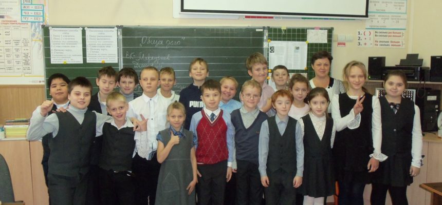 Общее дело в школе №10 города Вологда