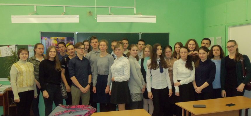 Общее дело в школе №22 города Вологда