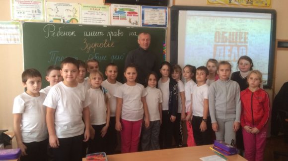 Общее дело в гостях у учащихся школ Красного Сулина Ростовской области