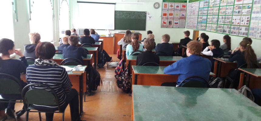 Общее дело у школьников 7 А класса Лицея №14 города Владимир