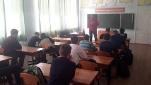 Общее дело на встрече с учащимися Родионо-Несветайского района