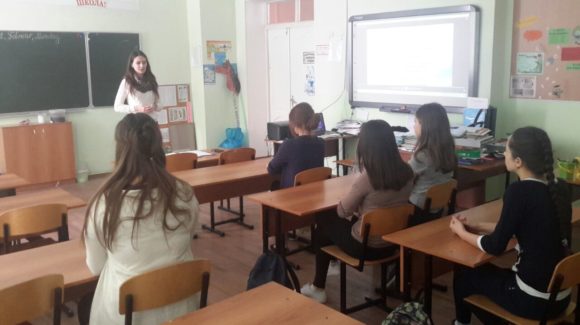Общее дело на встрече с учащимися Родионо-Несветайского района