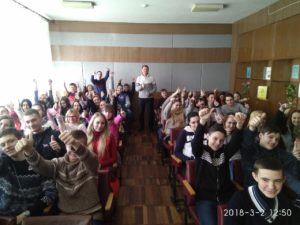 Активисты Общероссийской общественной организации «Общее дело» провели профилактическое занятие в Донецком экономико-правовом кооперативном техникуме