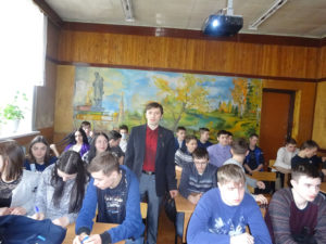 Активисты ООО «Общее дело» встретились со студентами Новосибирского промышленного колледжа