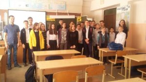 Профилактической занятие организовали активисты Общероссийской общественной организации «Общее дело» для учащихся общеобразовательной школы № 16 города Сочи