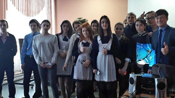 Активисты Общероссийской общественной организации «Общее дело» встретились с учащимися 9 классов Милютинской общеобразовательной школы Ростовской области